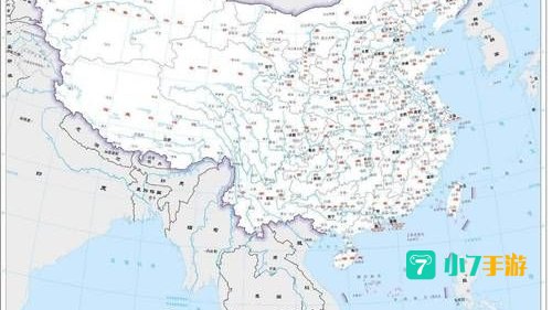 中国地图全图各省